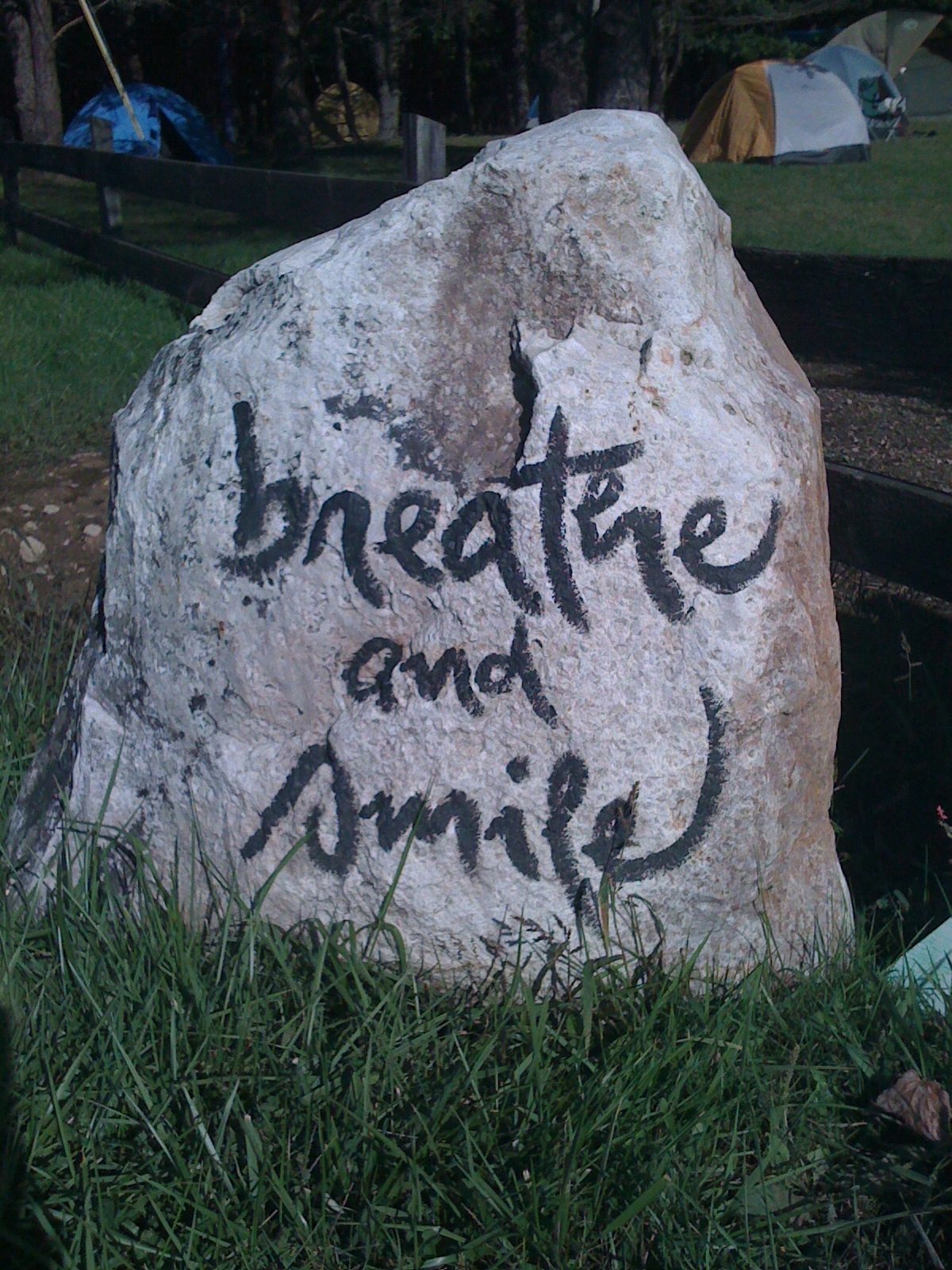 breathe and smile mindfulness
