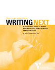 Writing Next: Effective Strategies to Improve Writing Adolescents in Middle and High School