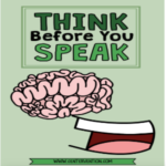 Think Before You Speak Lesson
