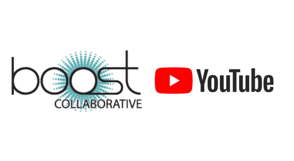 BOOST Collaborative and YouTube Logos