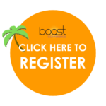 Orange Button reads: BOOST Conference Click Here to Register