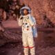 girl in astronaut costume