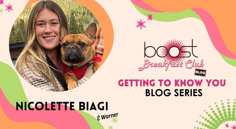 Let's get to know BOOST Leadership Team Member, Nicolette Biagi!